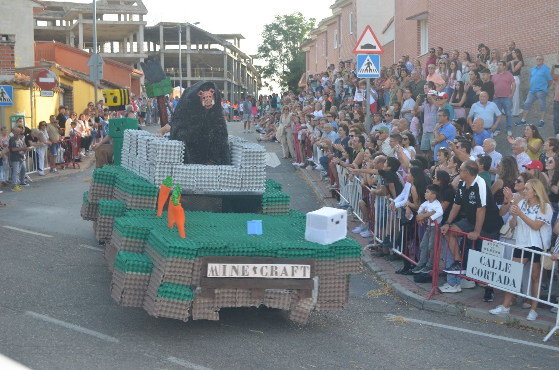 Las imágenes de los autos locos en Olmedo