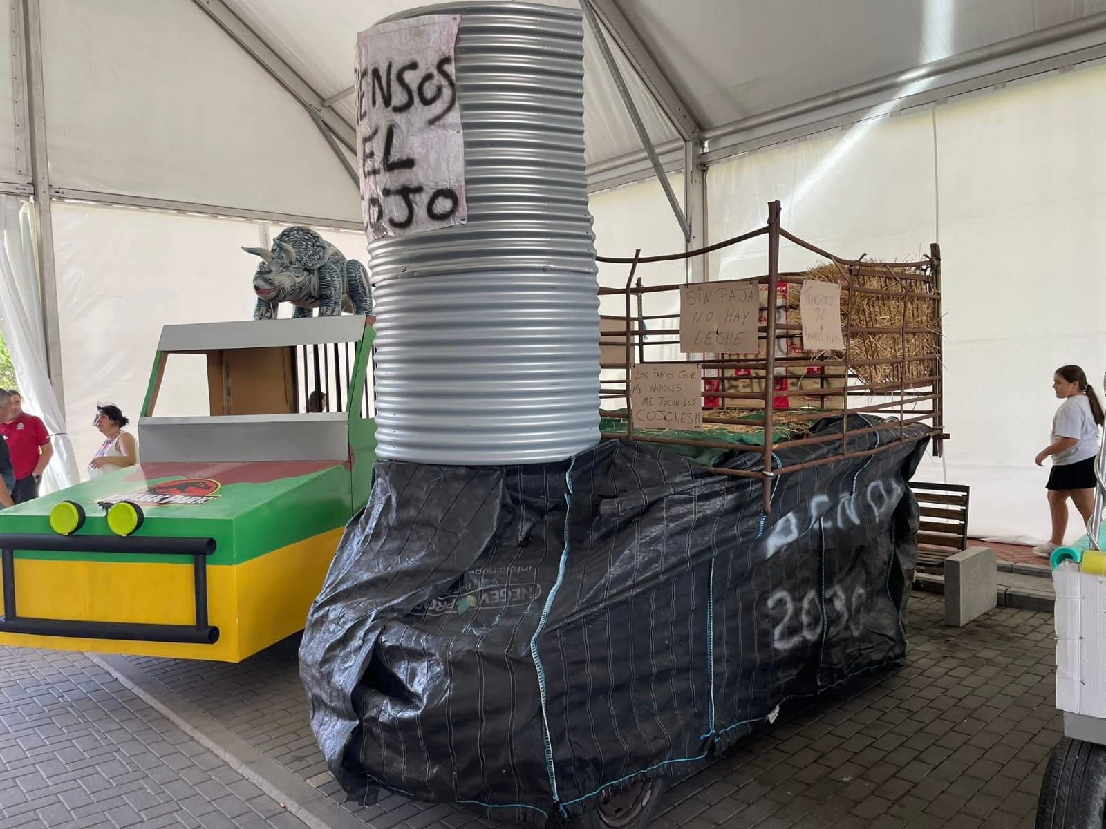 Las imágenes de los autos locos en Olmedo