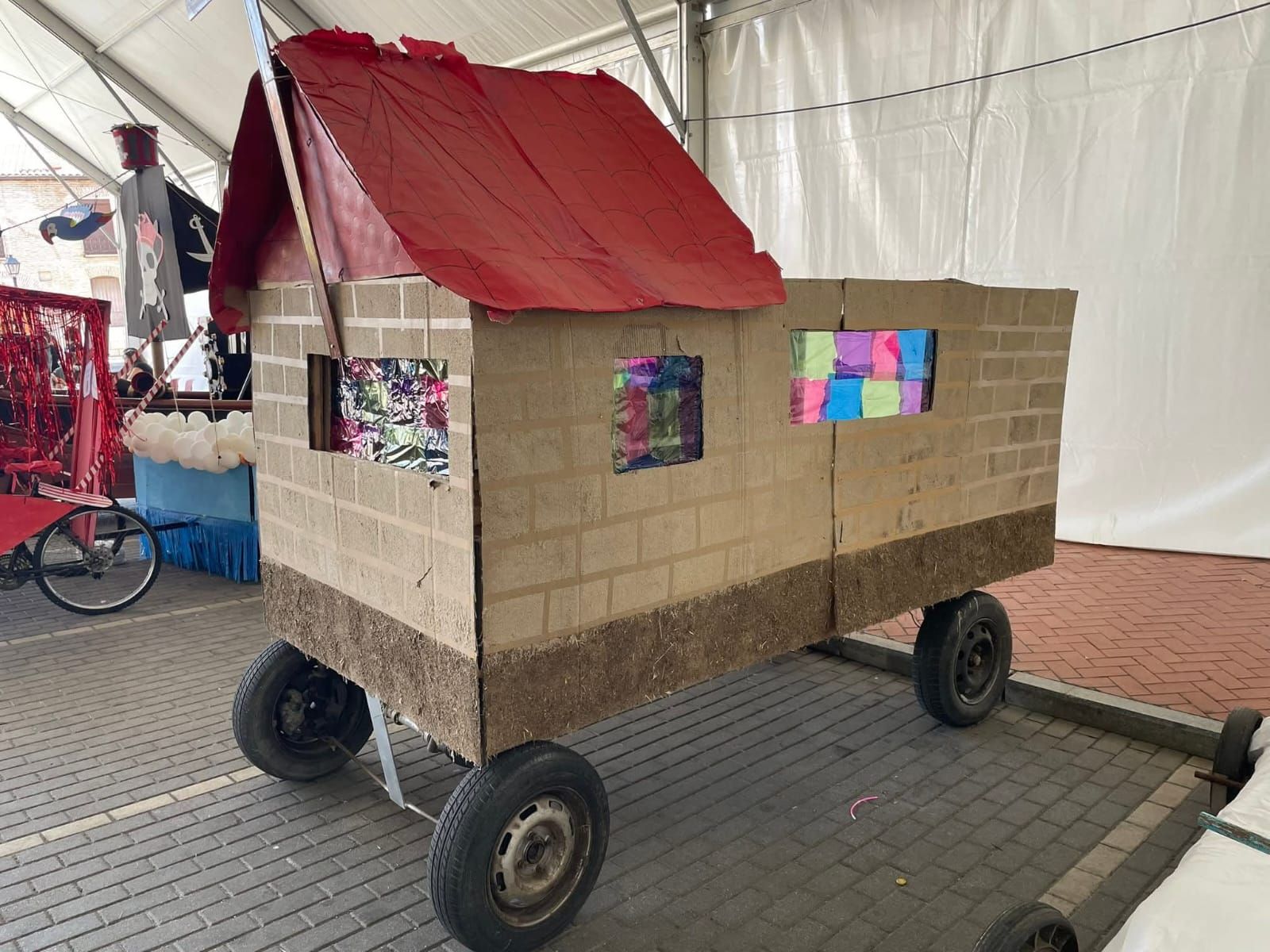 Las imágenes de los autos locos en Olmedo