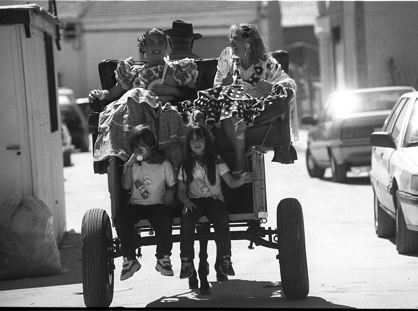 Fiestas en La Pedraja. 30 de agosto de 1997.