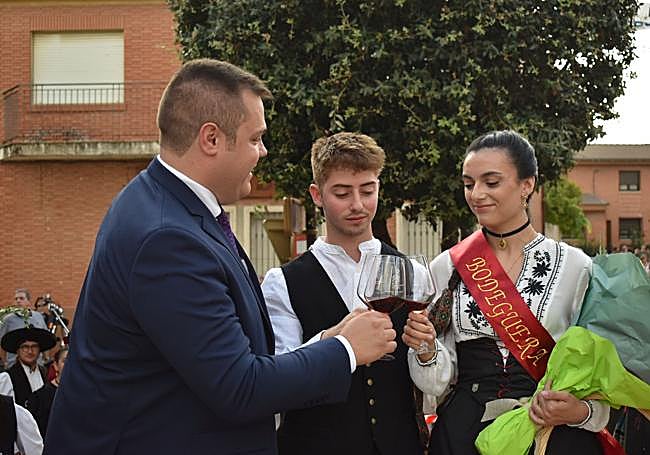 Brindis por el primer mosto del año de Cigales