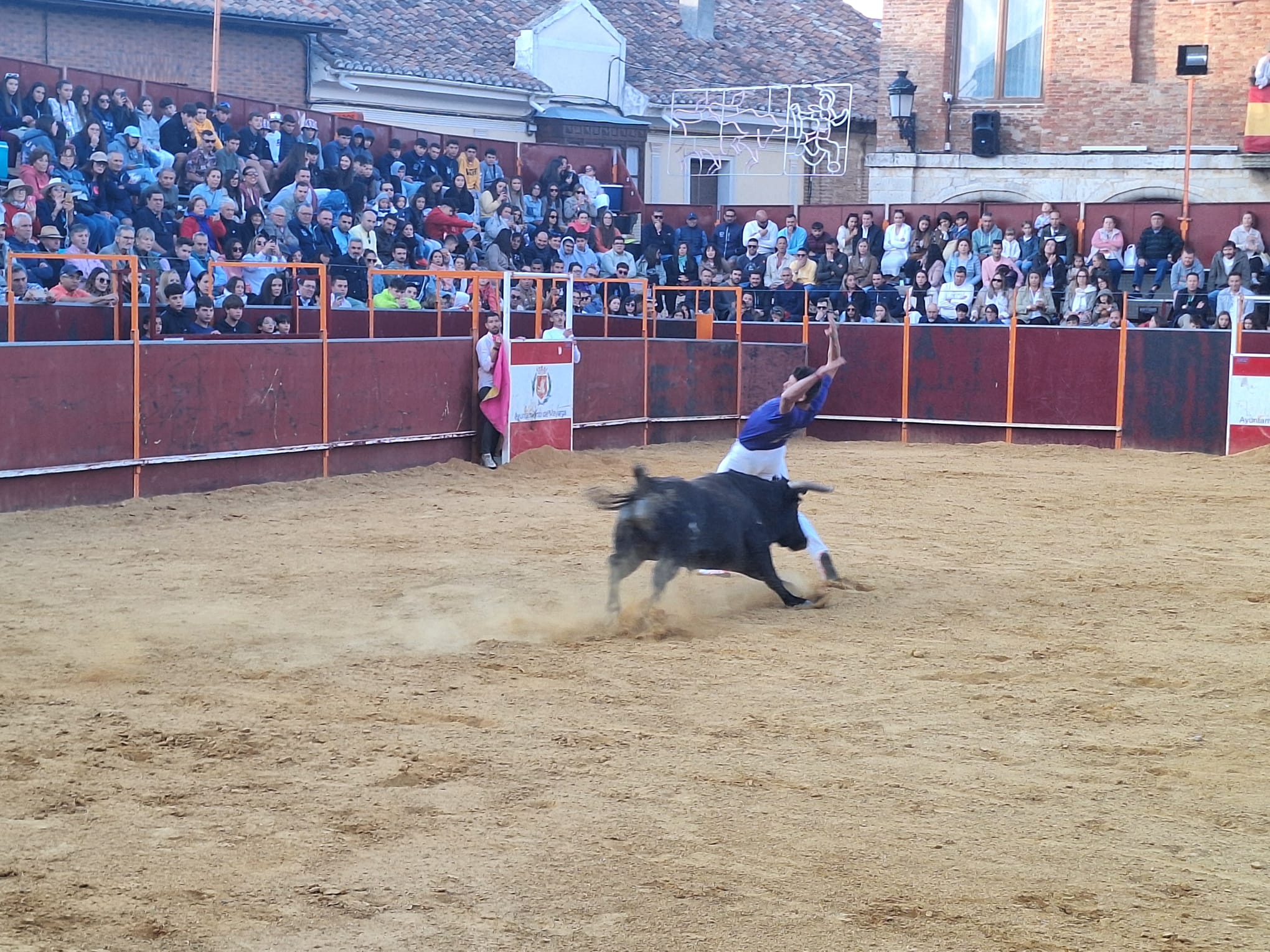 Los saltos de Christian Peñas ganan el concurso de cortes de Mayorga