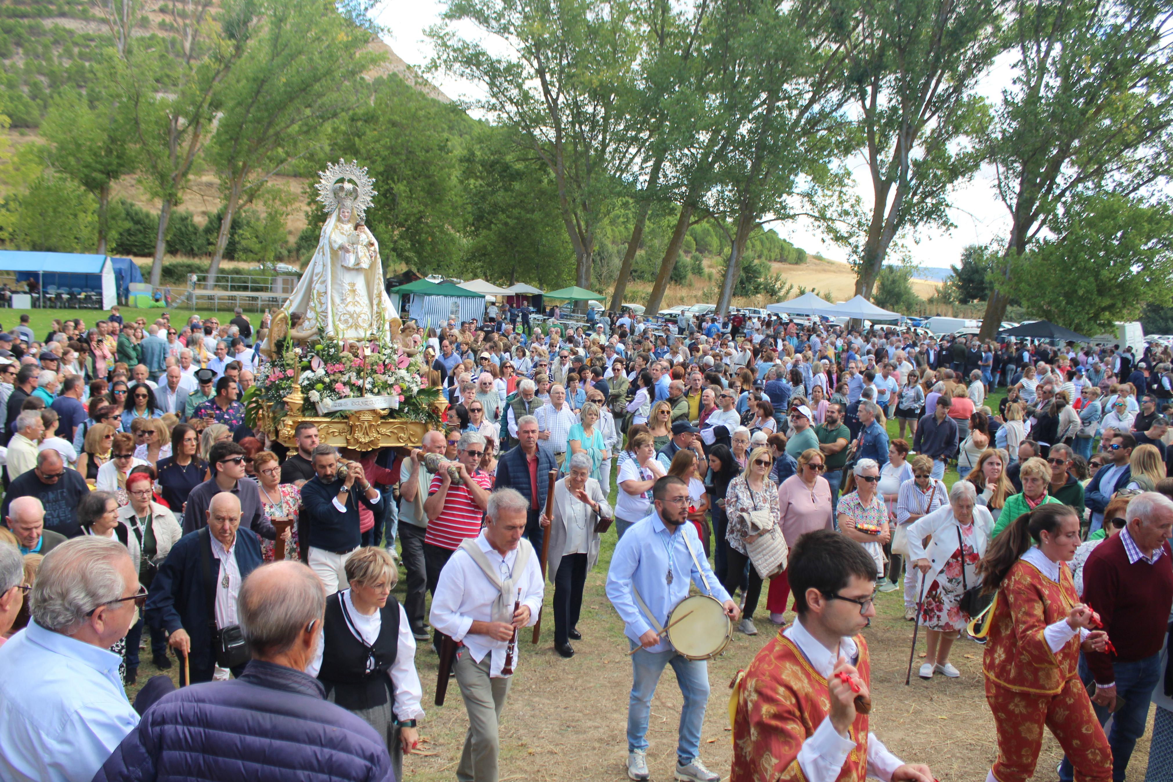Torquemada se rinde a la Virgen de Valdesalce