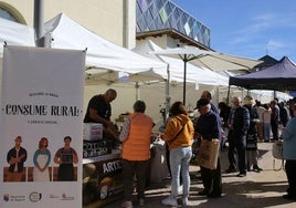 Edición pasada de la Feria de Alimentos de Segovia.