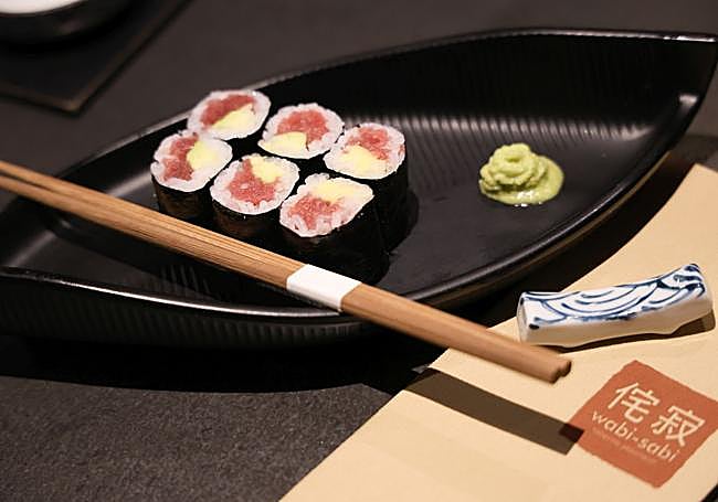 Sushi de la taberna japonesa Wabi Sabi.