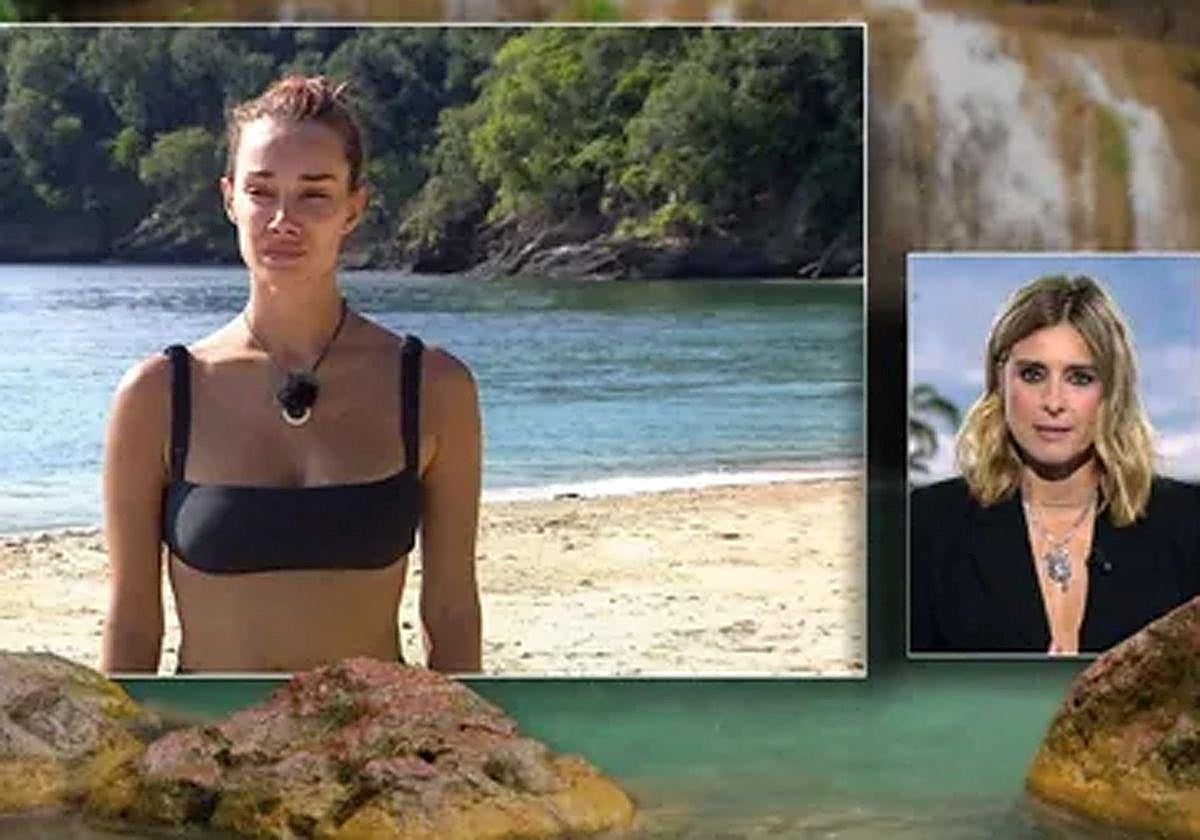 Adara en el momento de tomar la decisión.