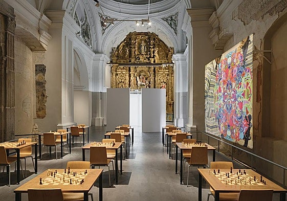 La Iglesia de San Martín de Arévalo acoje 'Jaque'.