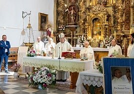Misa homenaje al sacerdote de Anaya y Marazuela.