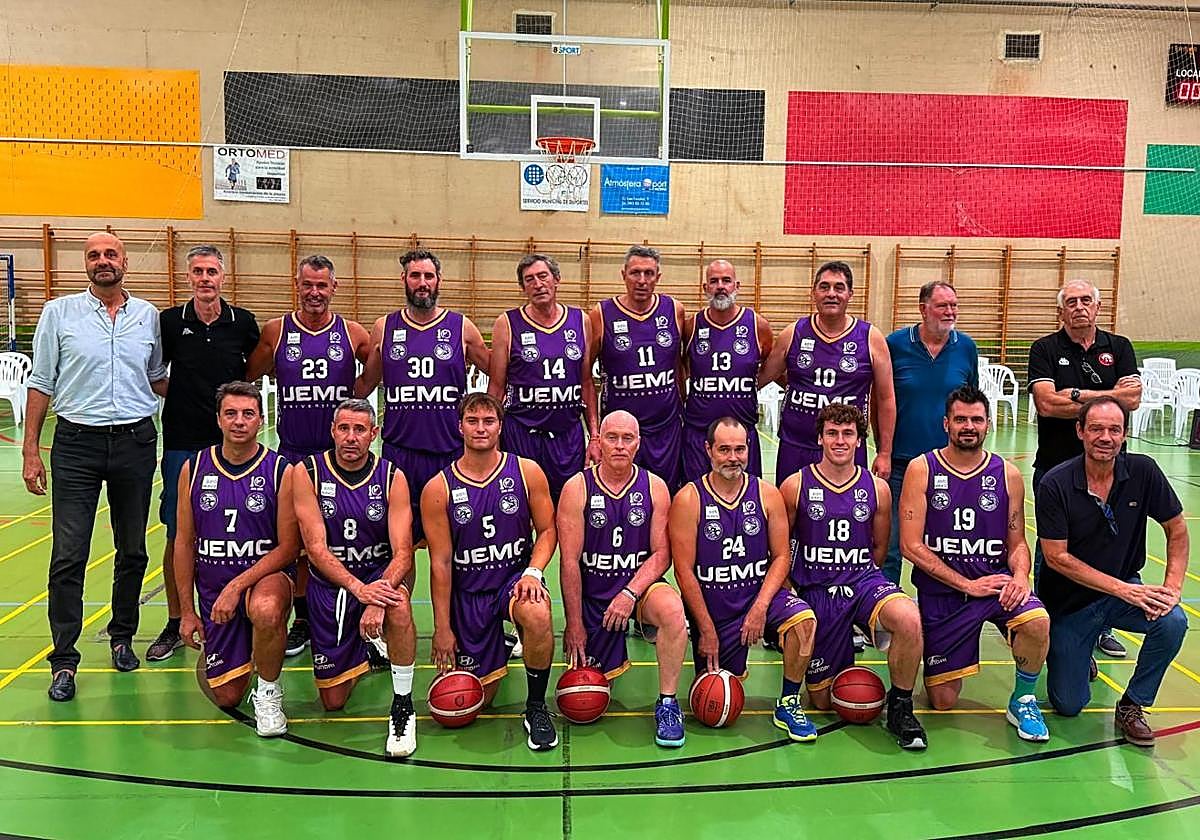 Plantilla de los Veteranos de Valladolid.