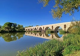 El Puente de Piedra de Zamora.