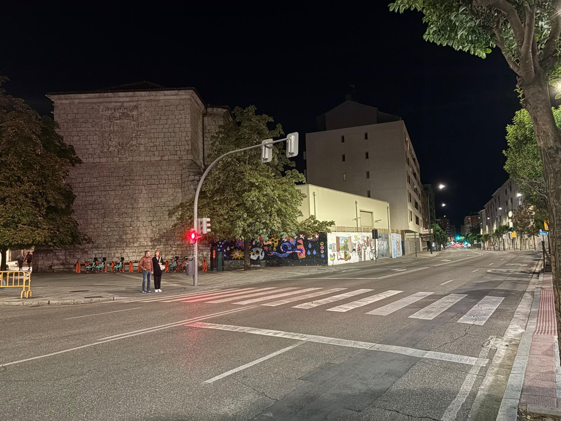La calle Gondomar, donde ocurrió el suceso.