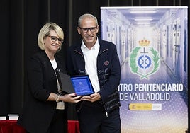 Entrega de premios durante el 40 aniversario del centro penitenciario