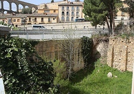 Lugar donde se construirá el Centro de Interpretación del Acueducto.