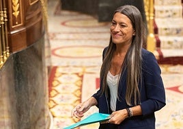 La portavoz de Junts en el Congreso, Miriam Nogueras.