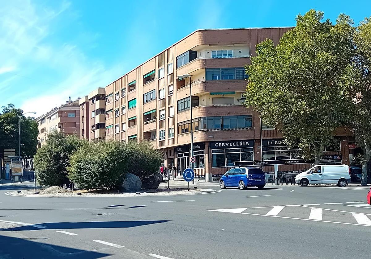 Entorno en el que se colocará la bandera española.