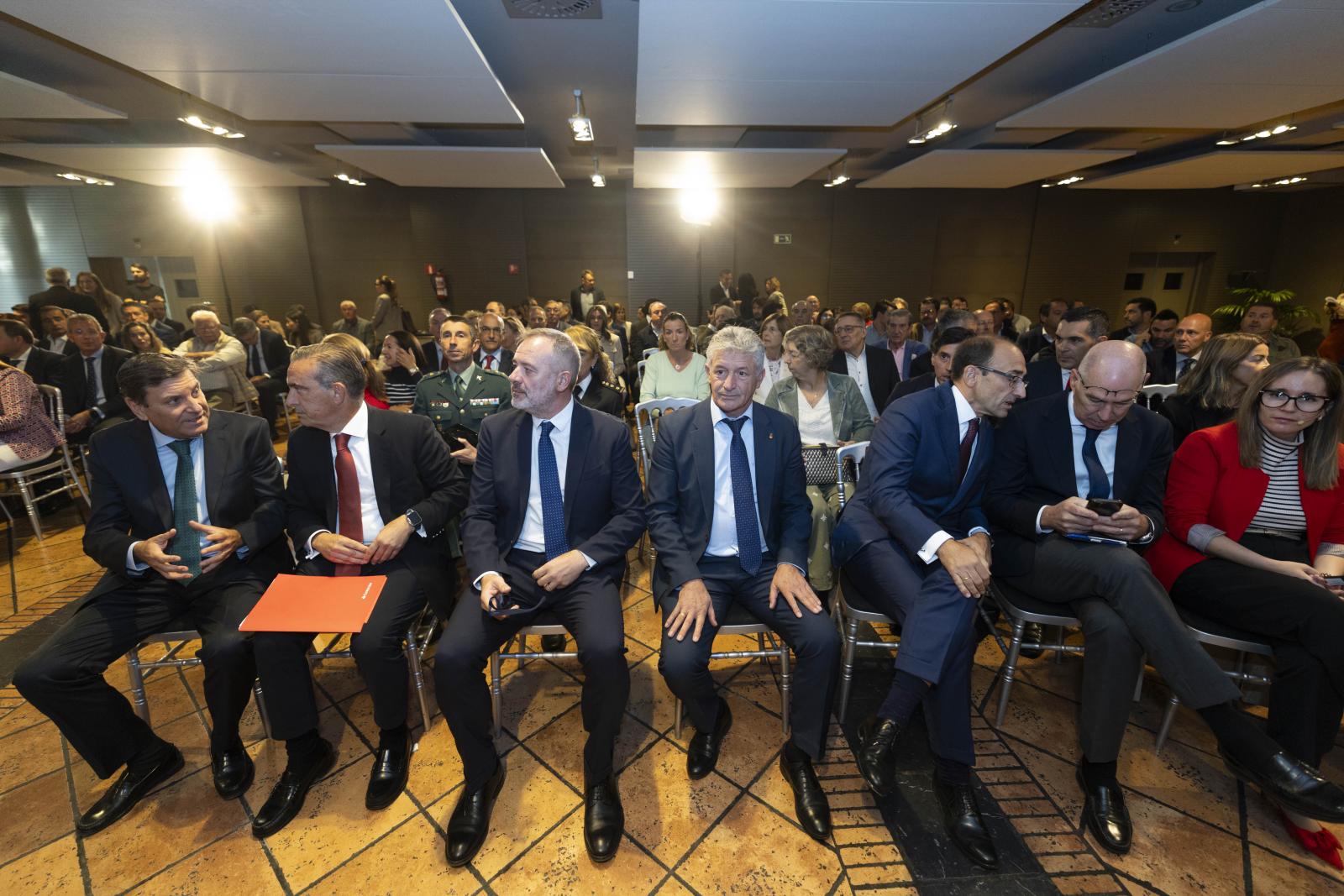 Asistentes al Foro Santander &#039;Visión empresarial, estrategia y futuro&#039;