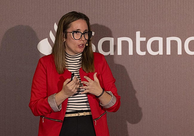 Sandra Esteve, economista del Servicio de Estudios Banco Santander.