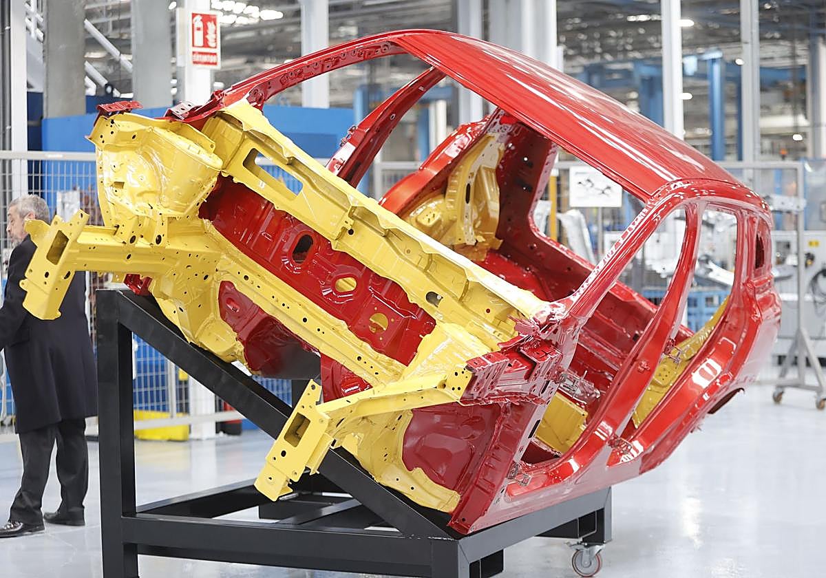 Instalaciones de la empresa Gestamp en Dueñas.