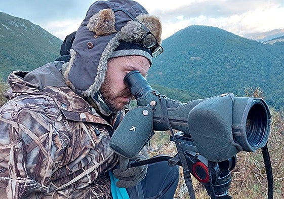 Héctor Ruiz-Villar, investigador en Zoología de la ULE.