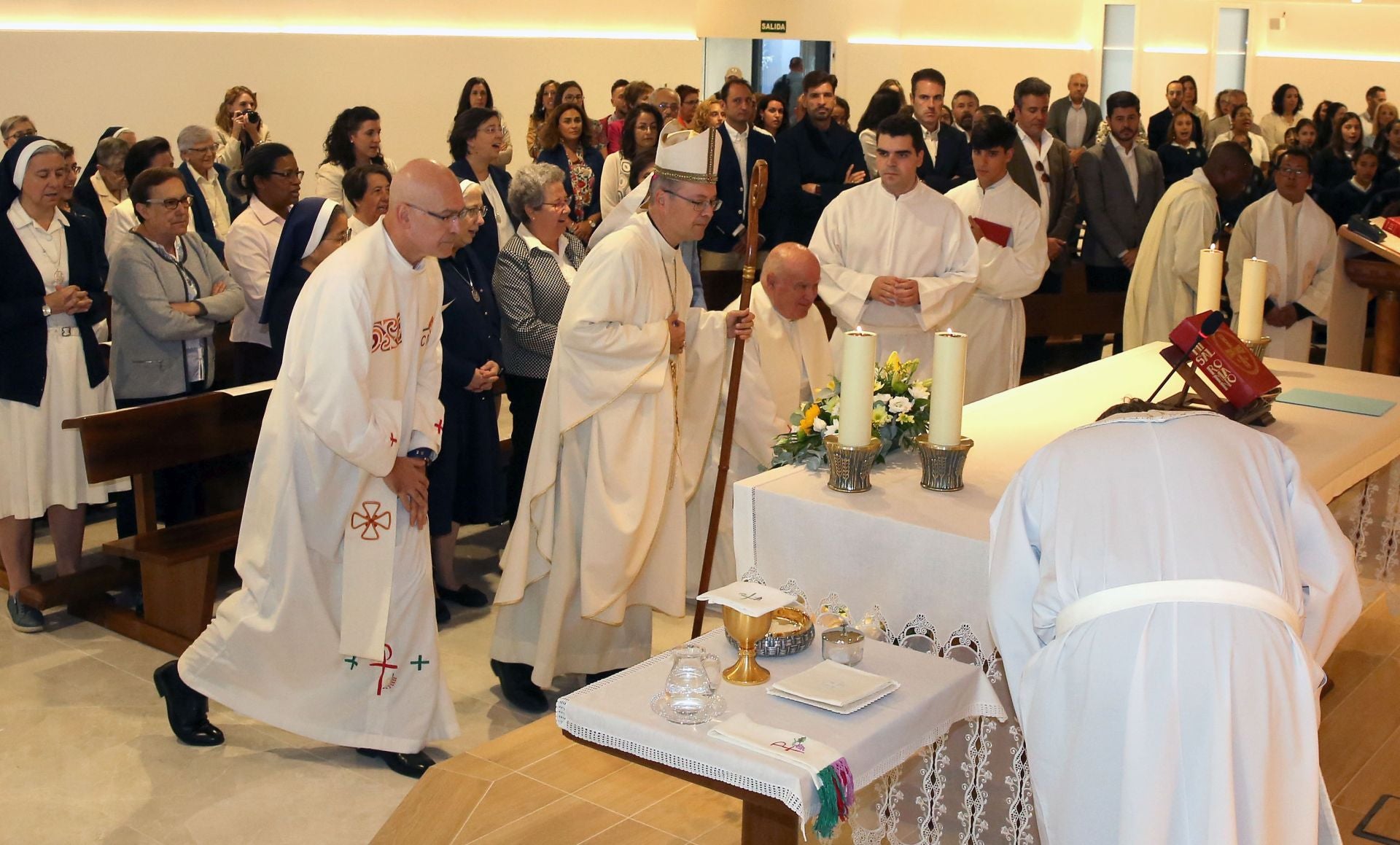 La inauguración del colegio de las Concepcionistas, en imágenes