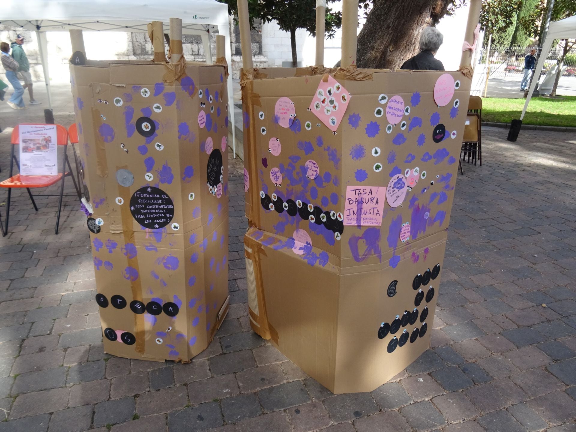 Día de los vecinos en la Plaza de la Universidad de Valladolid