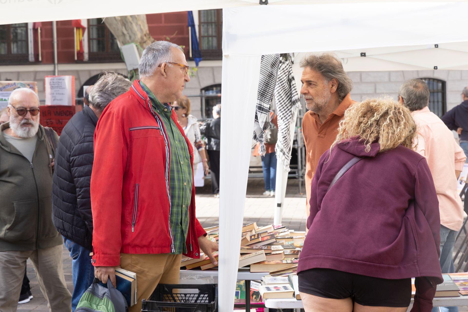 Día de los vecinos en la Plaza de la Universidad de Valladolid