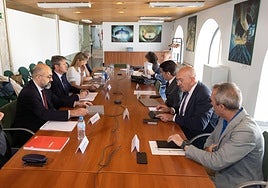 Reunión del Consejo de Administración de la sociedad Valladolid Alta Velocidad.