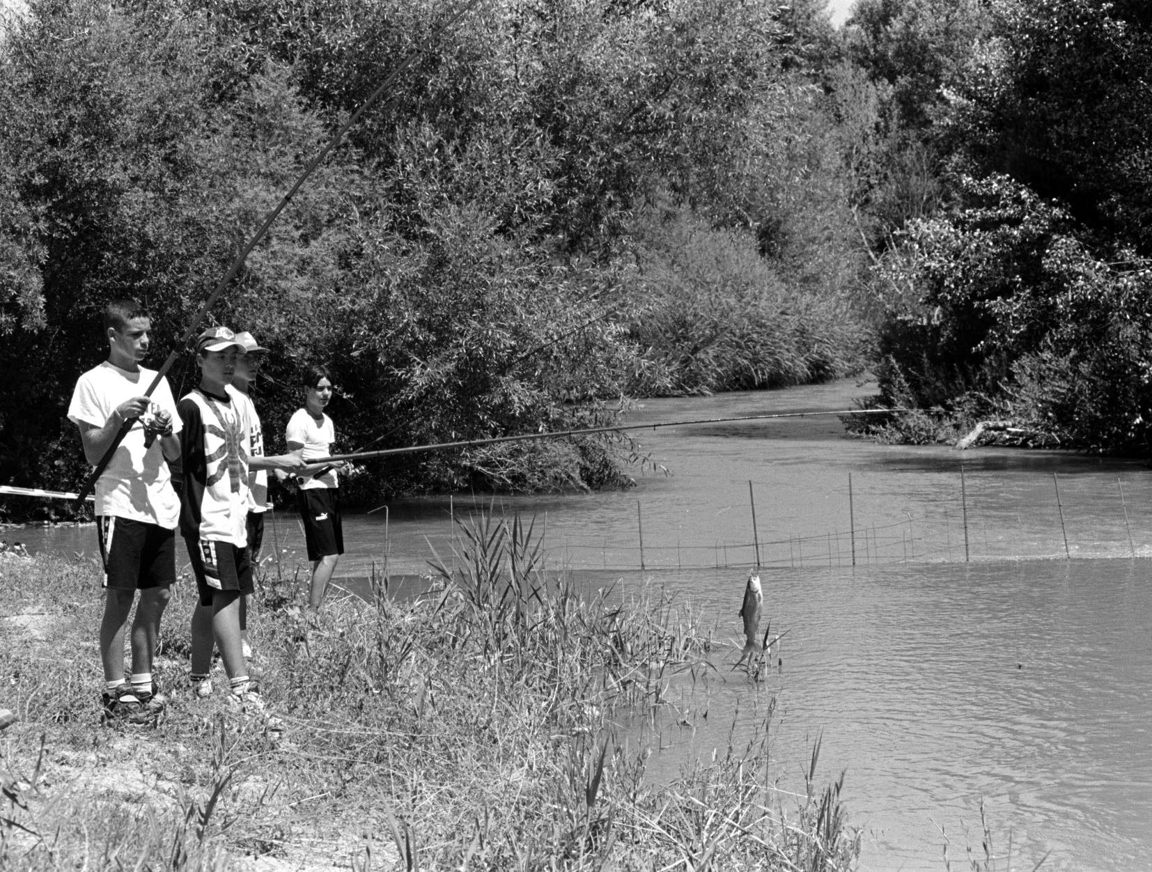 II Edición de la Feria de la Caza y la Pesca celebrada en Matapozuelos. 11 de julio de 1998.