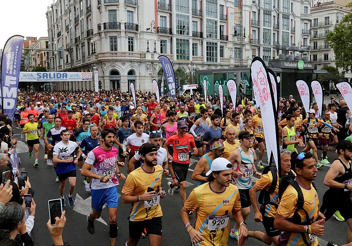 Las fotos de la Media Maratón de Valladolid 2025 (1/2)