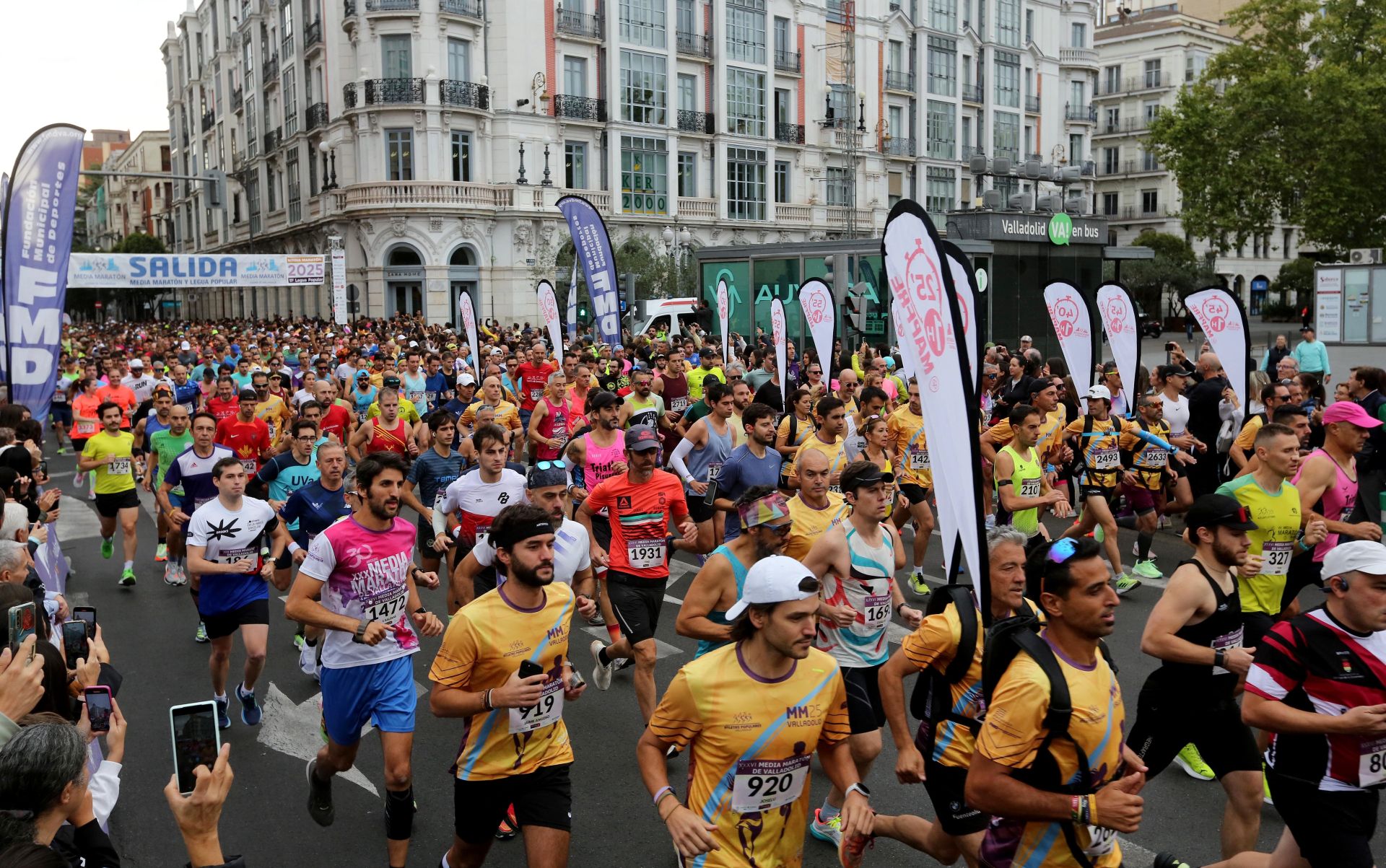 Las fotos de la Media Maratón de Valladolid 2025 (1/2)