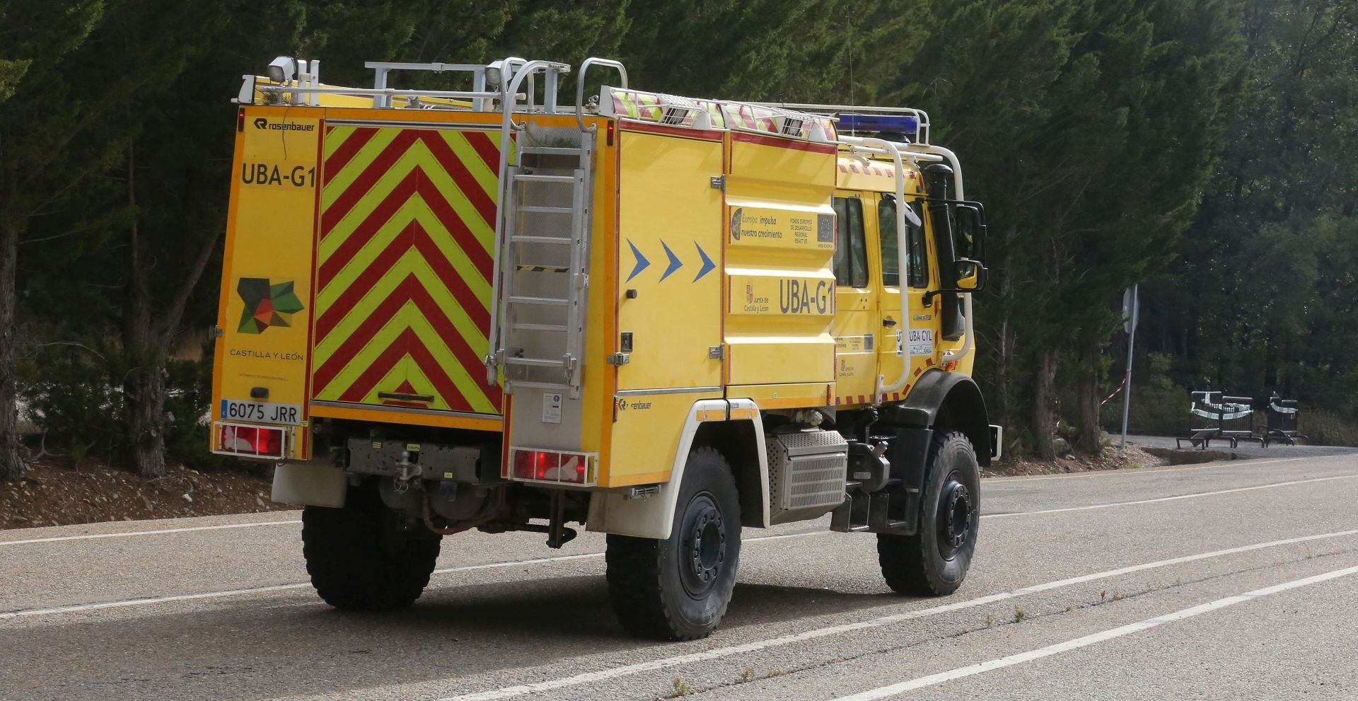 El incendio en el nordeste, en imágenes