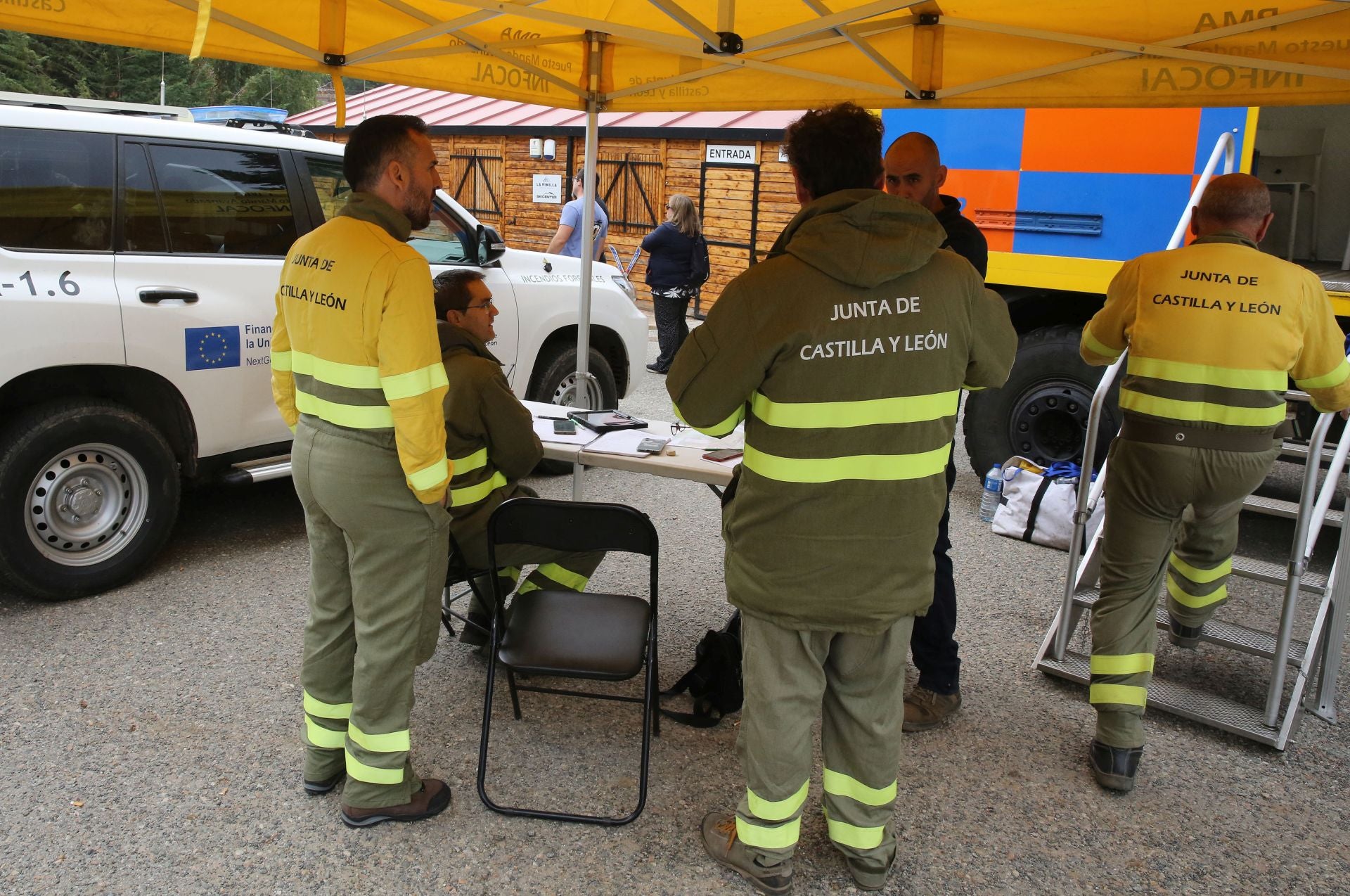 El incendio en el nordeste, en imágenes