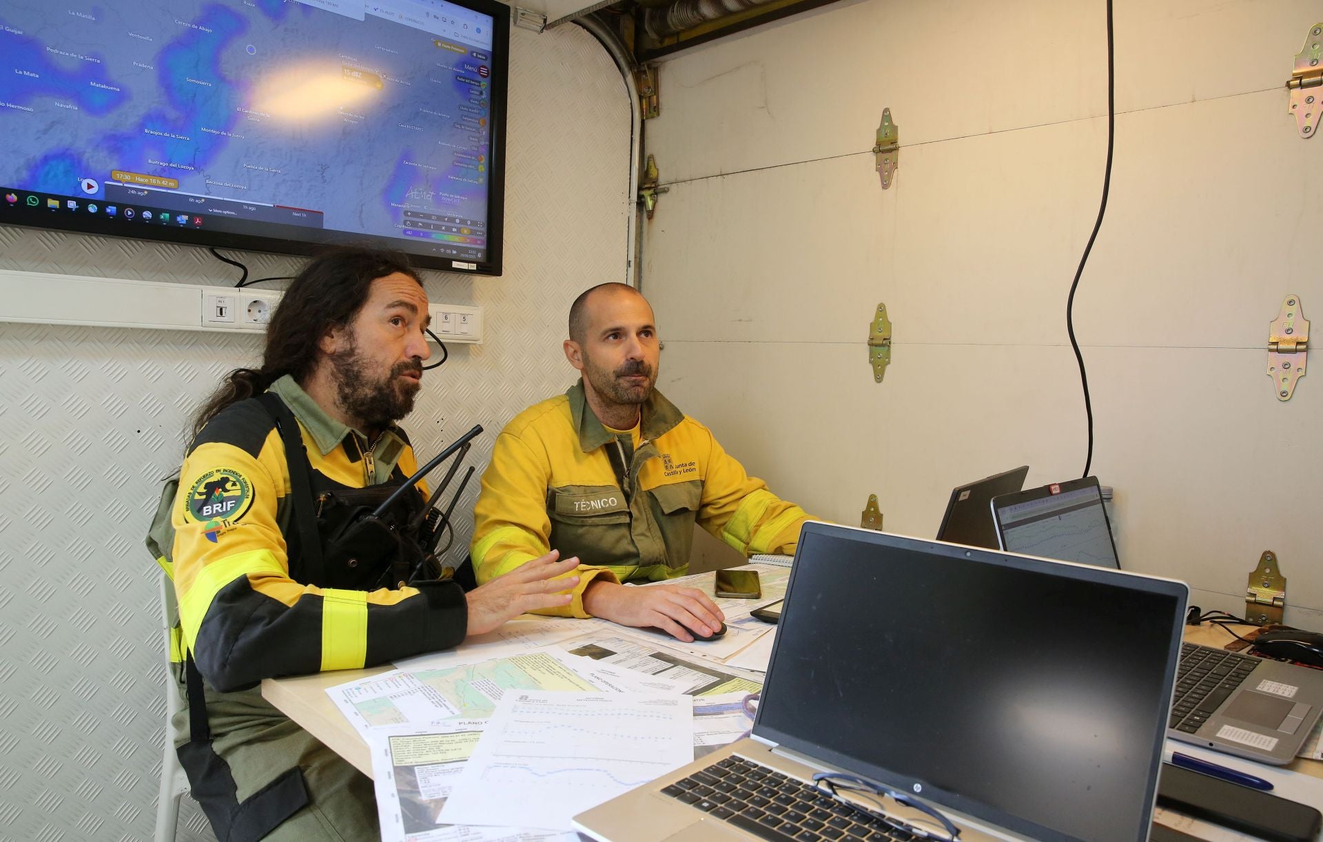 El incendio en el nordeste, en imágenes