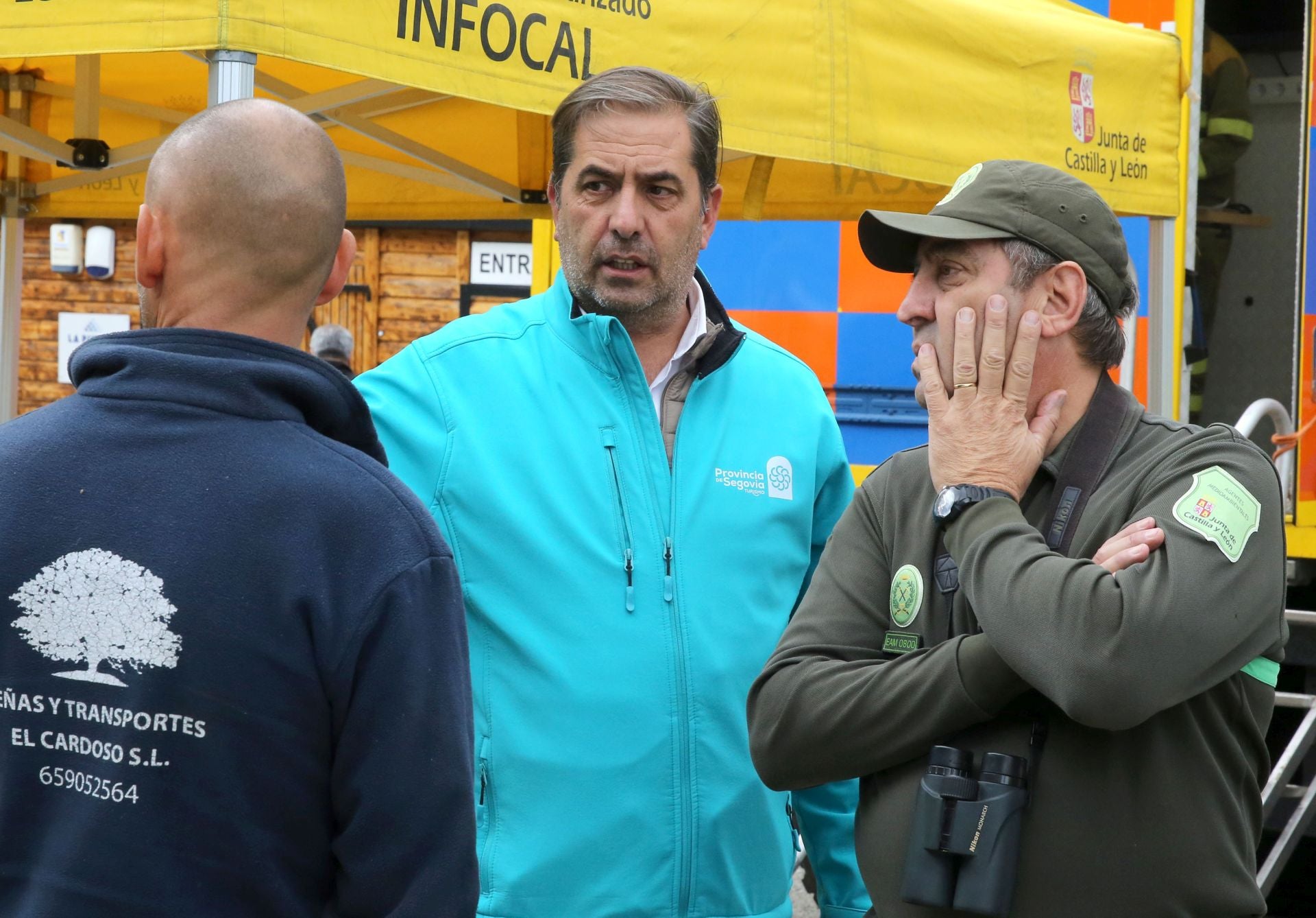 El incendio en el nordeste, en imágenes