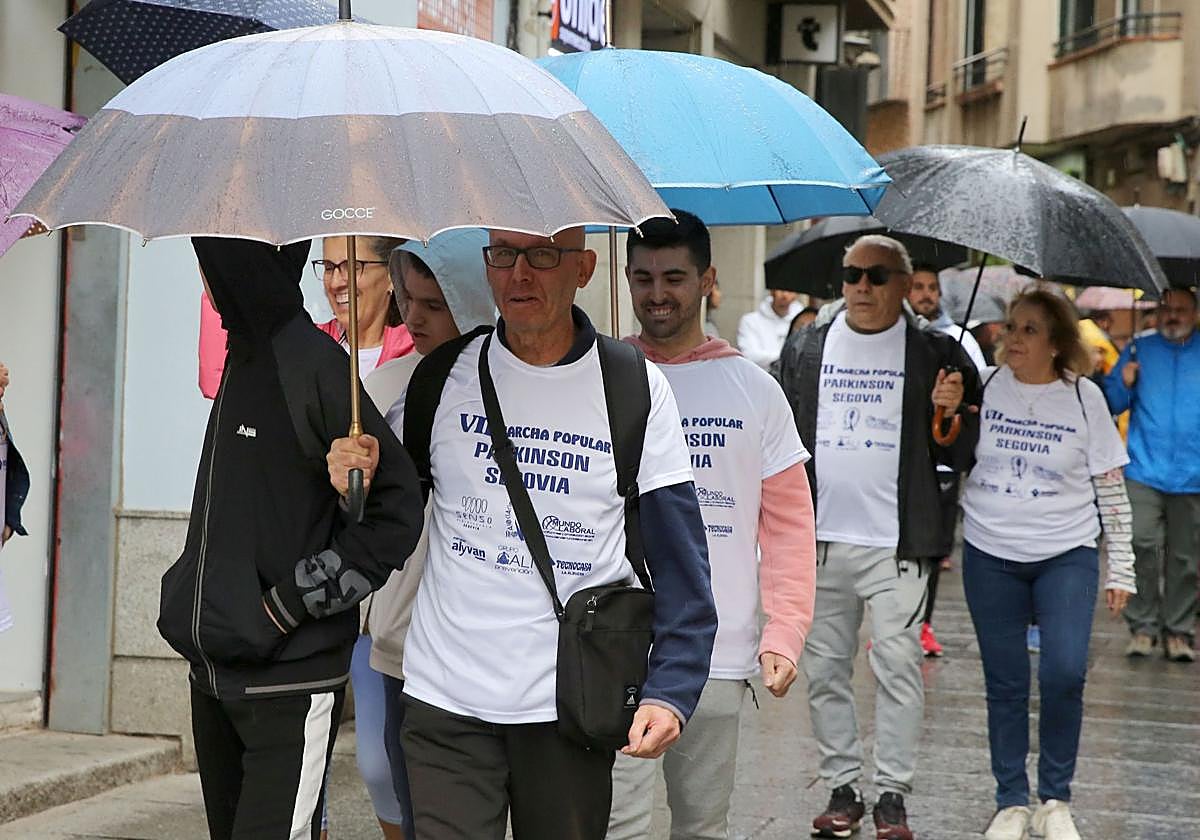 Un momento de la marcha.