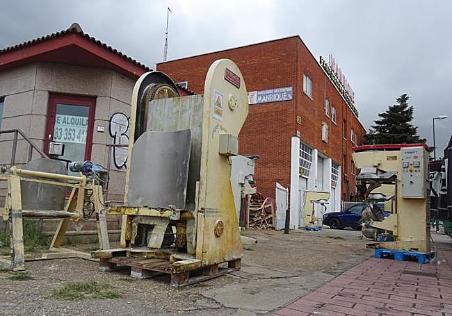 Labores de vaciado de la planta de Manrique en 2022.