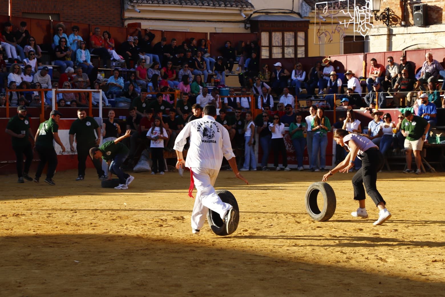 El día de las peñas de Mayorga, en imágenes