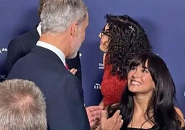 El Rey Felipe VI son Aitana.