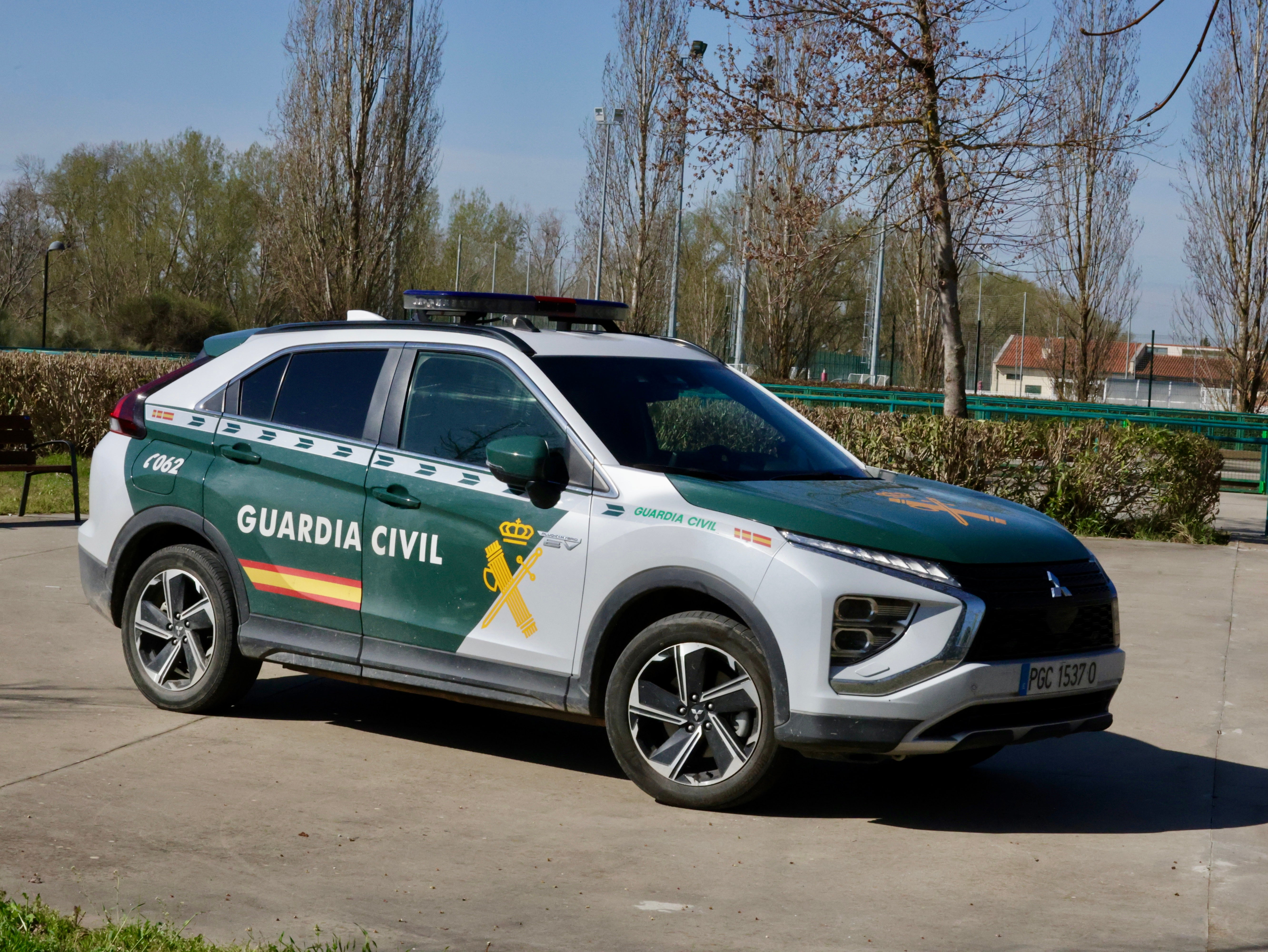 Un coche de la Guardia Civil en una imagen de archivo.