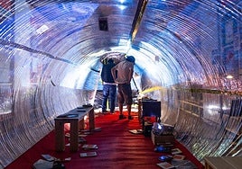 Una de las instalaciones del festival.