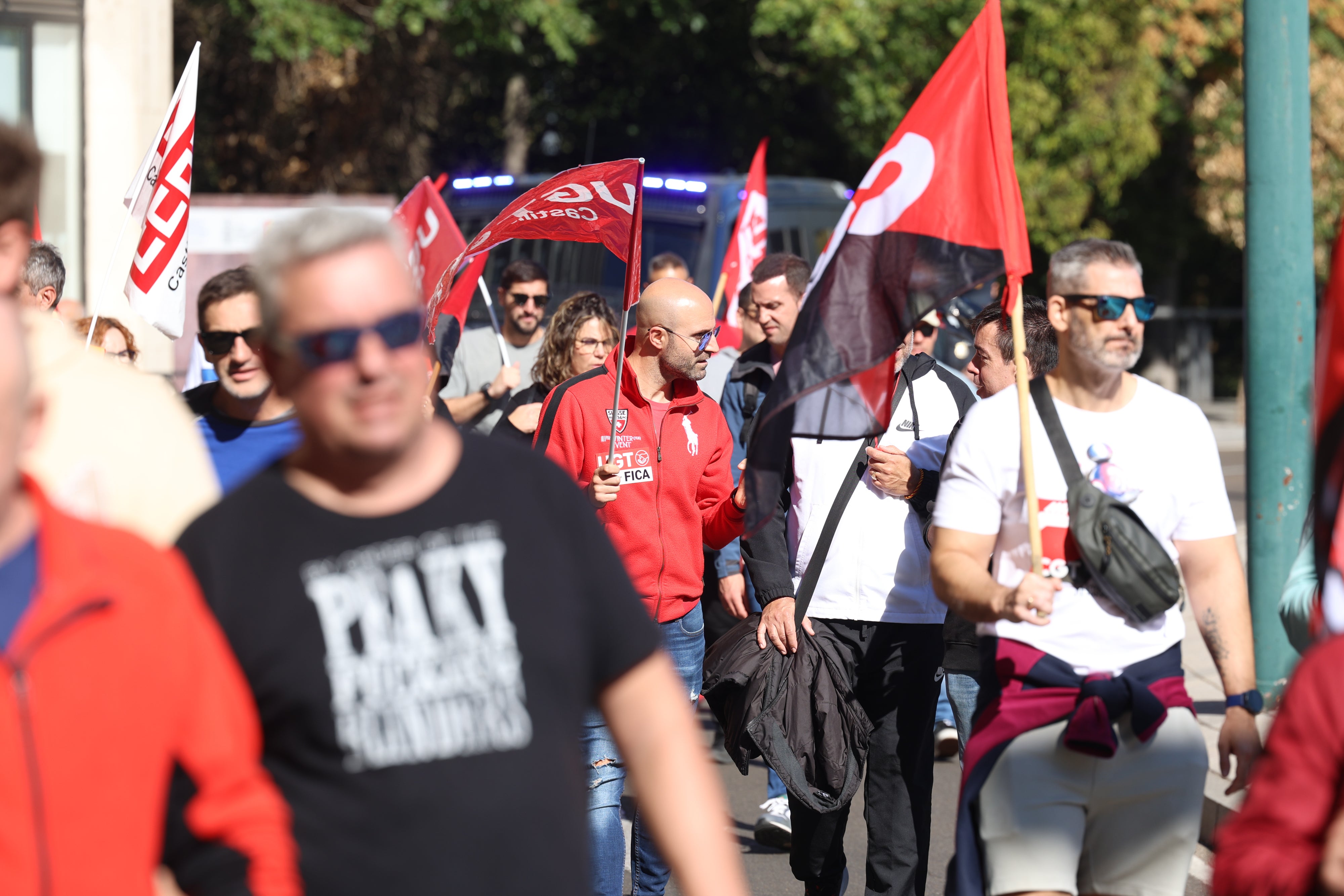 La manifestación de Frenos y Conjuntos en imágenes