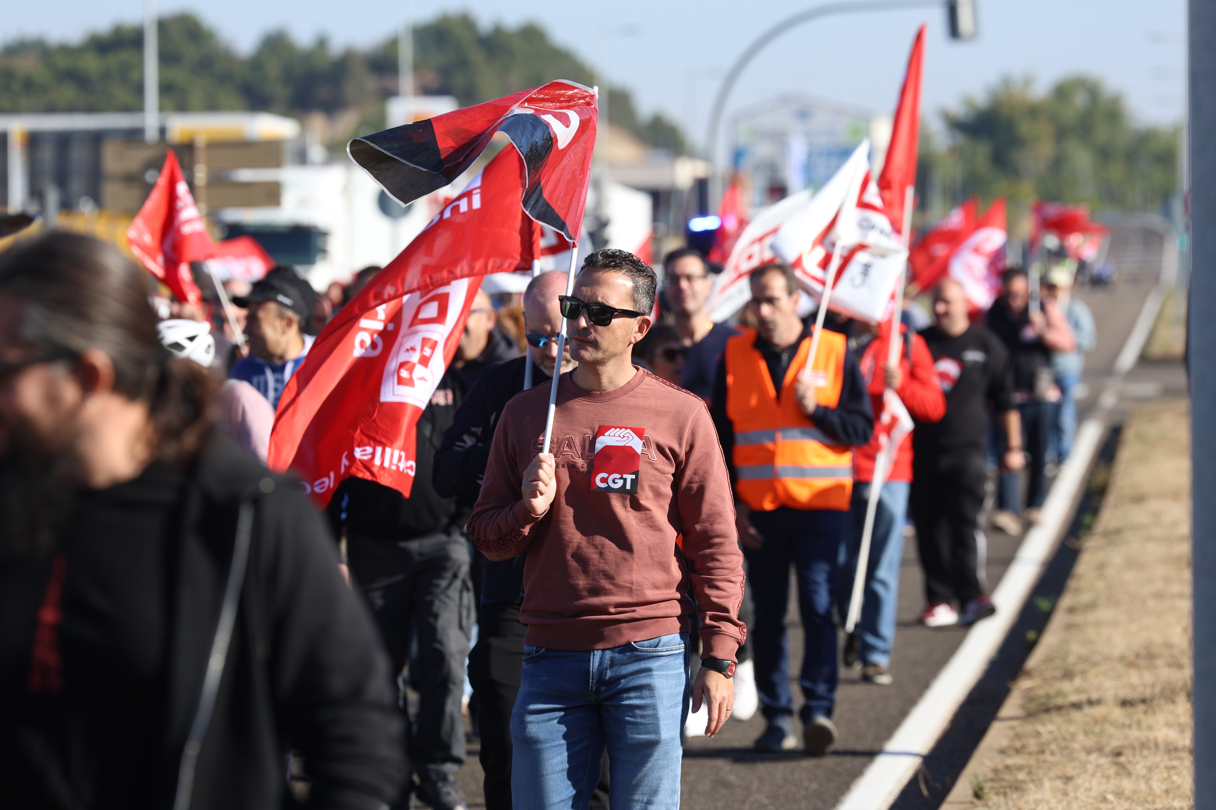 La manifestación de Frenos y Conjuntos en imágenes