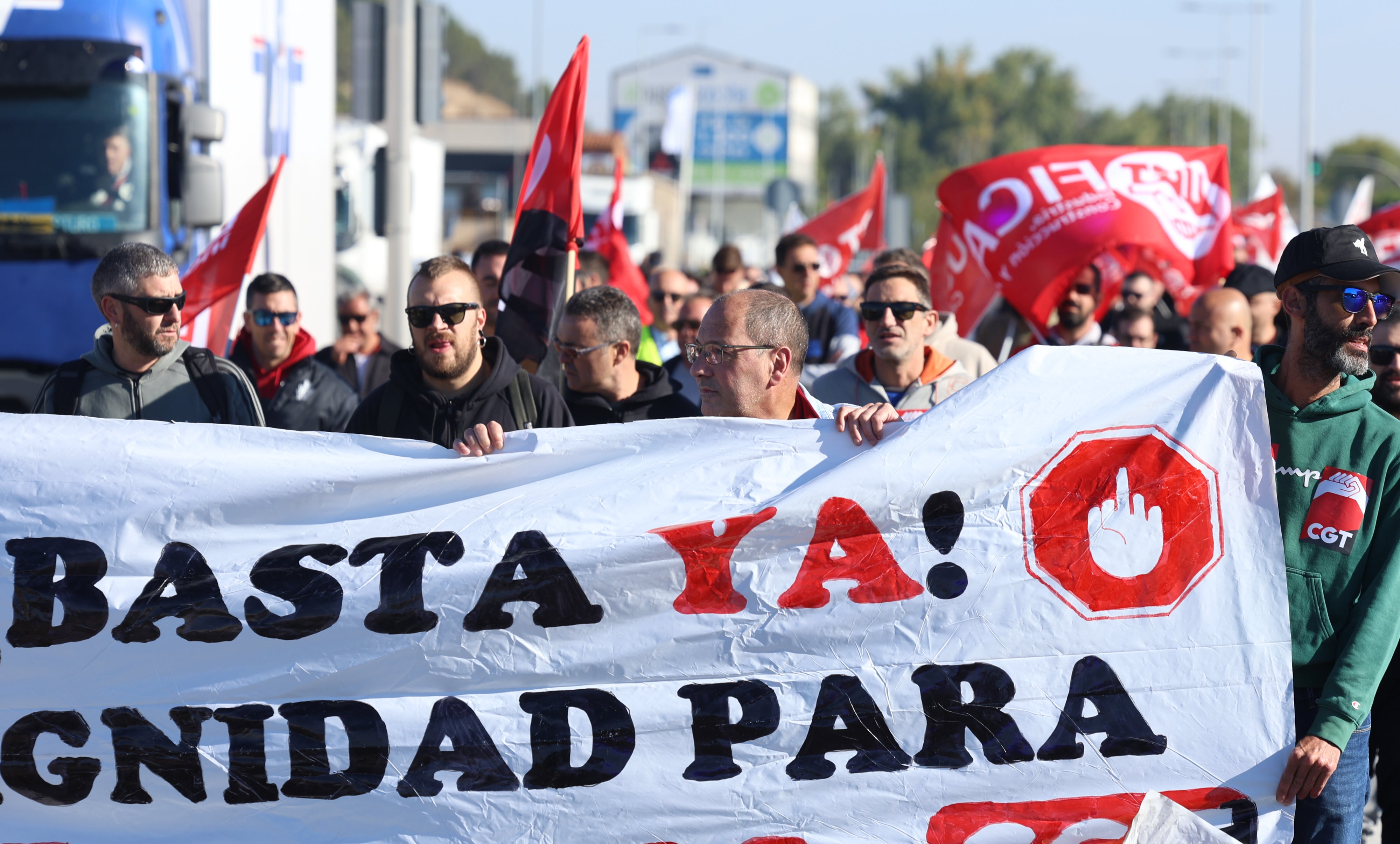 La manifestación de Frenos y Conjuntos en imágenes