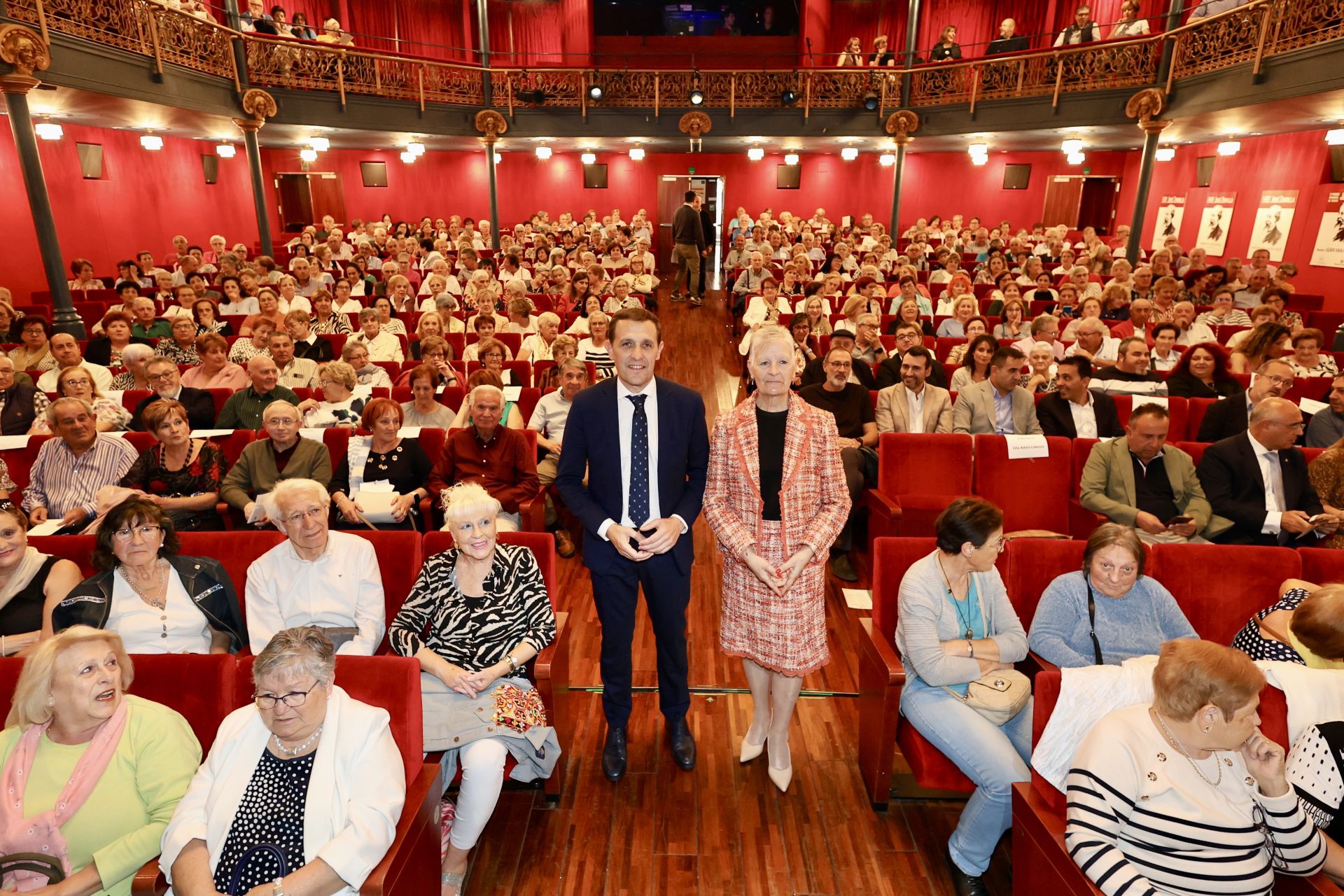 La gala homenajeando a los mayores de la provincia de Valladolid, en imágenes