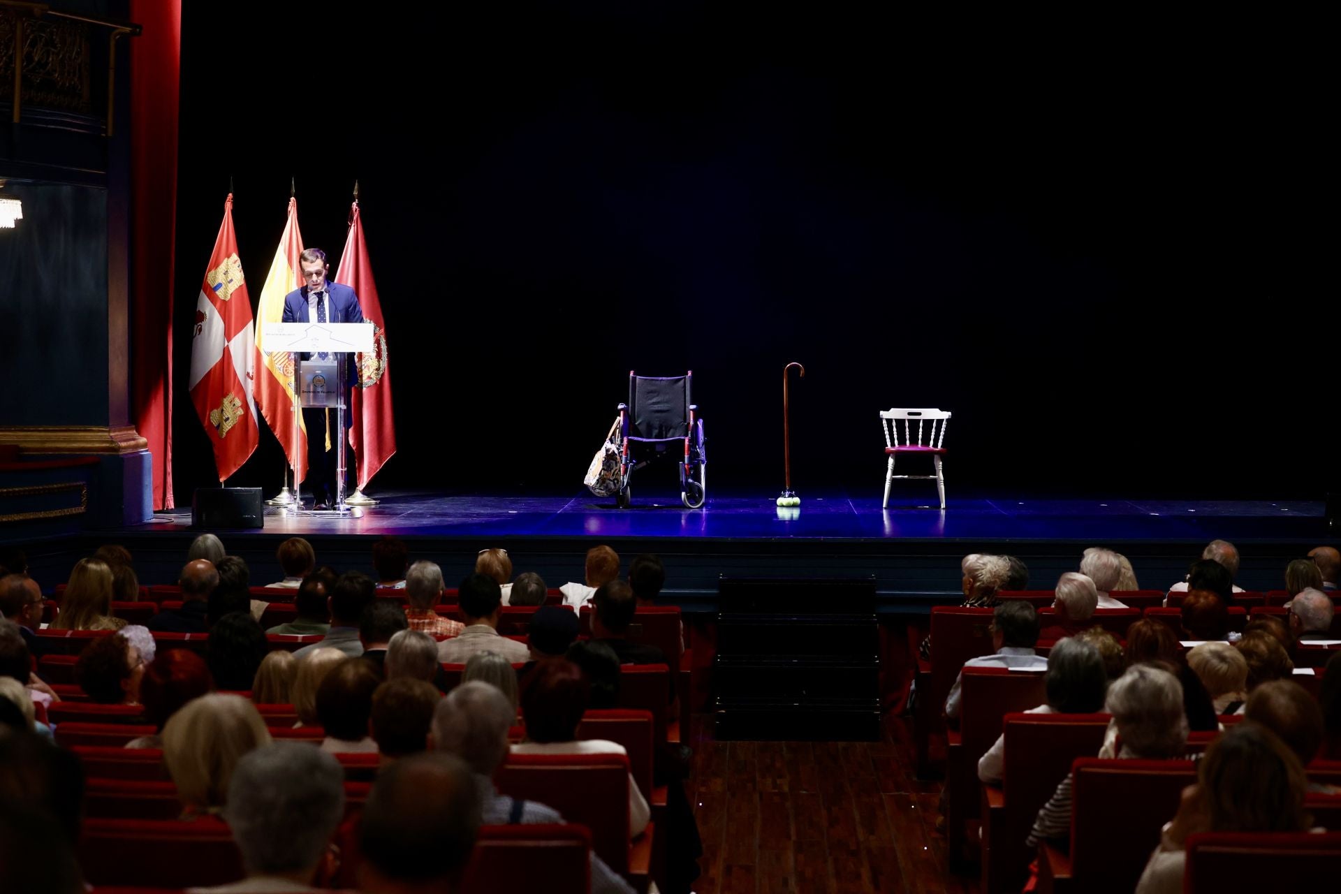 La gala homenajeando a los mayores de la provincia de Valladolid, en imágenes