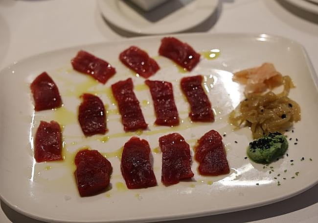 Atún rojo del restaurante Paco Espinosa.