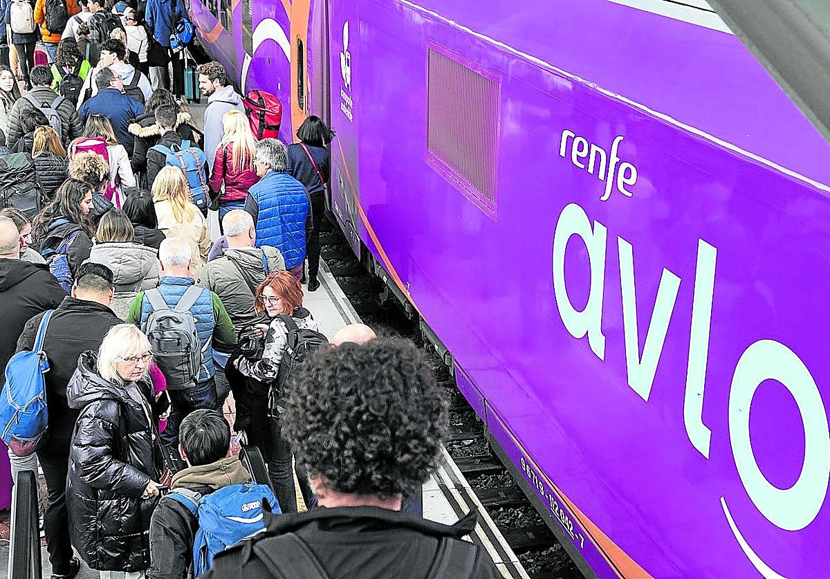 Un tren Avlo, en una imagen de archivo.