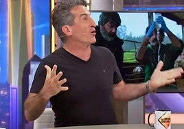 Luis Zahera en 'El Hormiguero'.