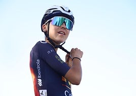 Lidia Castro, horas antes de su debut en el Europeo.