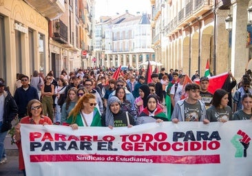 Los estudiantes alzan la voz contra el «genocidio» en Palestina